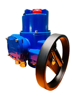 0.12 KW Intelligent On Off Electric Valve Actuator Electric Motor Actuator